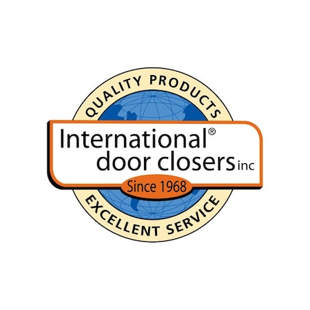 International Door Closers Flush Bolt, Positive U Joint Actuator with 5/8 Throw, 1/8 Offset with 7/8 Backset, Square End,  FB-1202-AL
